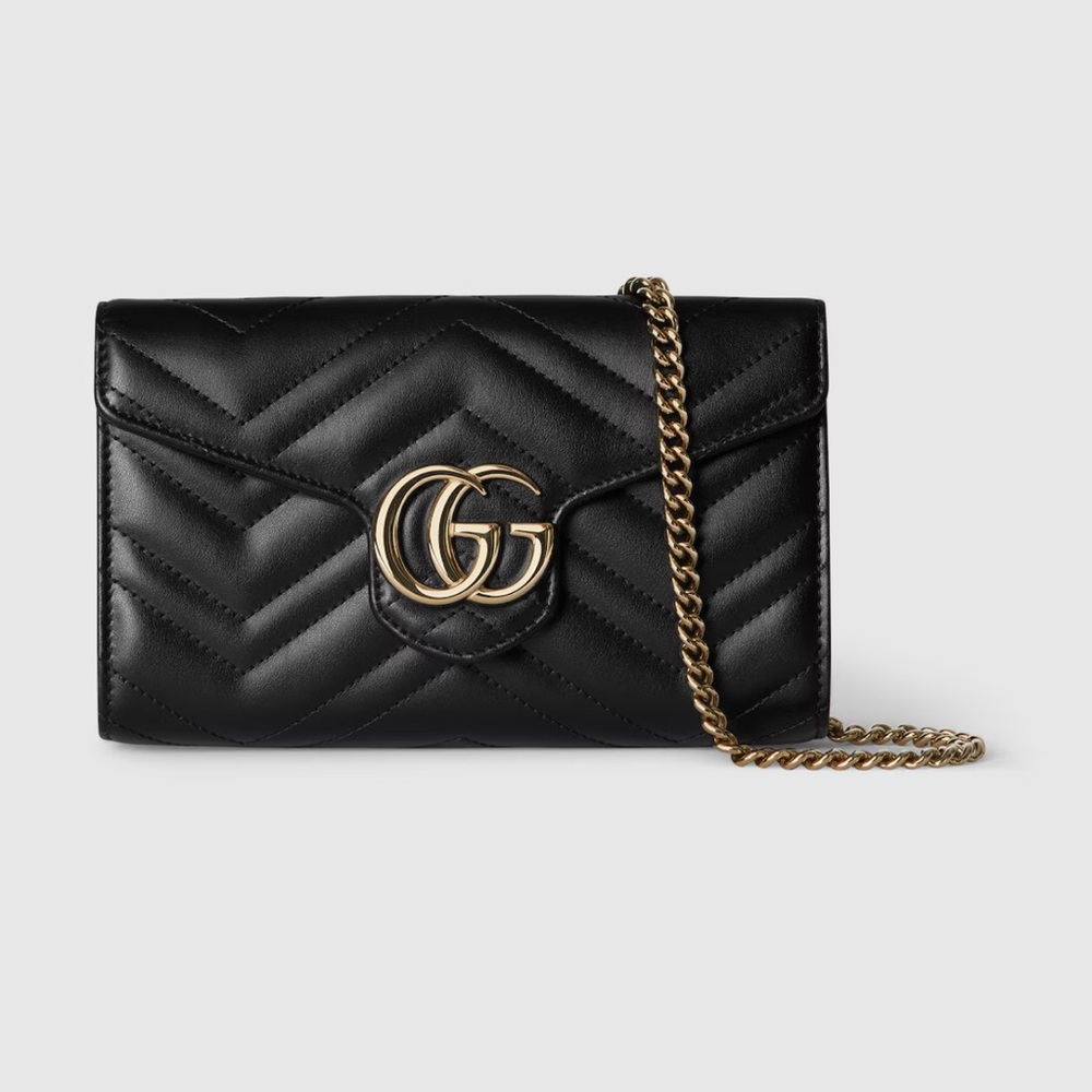 GG Marmont wallet on chain - Picture 2 of 6